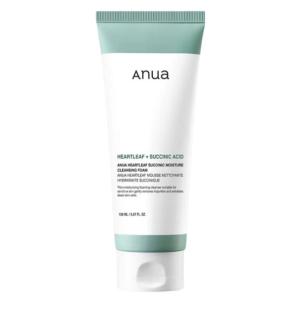 Anua – Heartleaf Succinic Moisture Cleansing Foam, 150ml