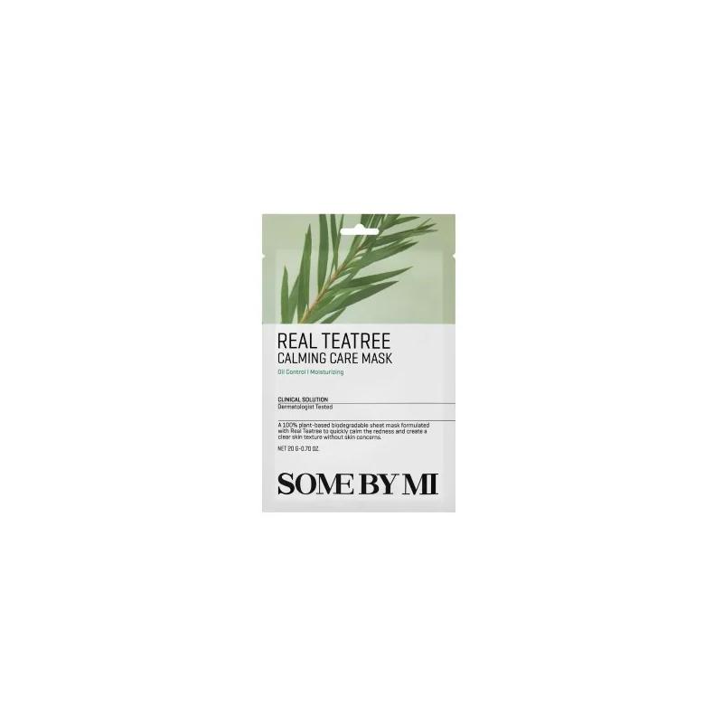 SOME BY MI – Real Teatree Calming Care Mask – 1pc