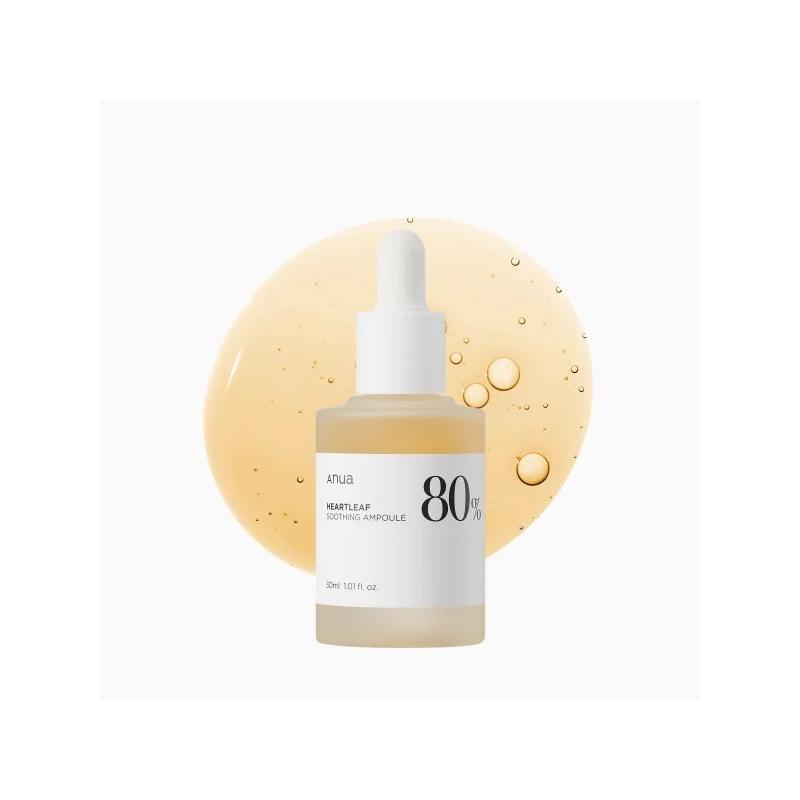 Anua – Heartleaf 80% Soothing Ampoule, 30ml