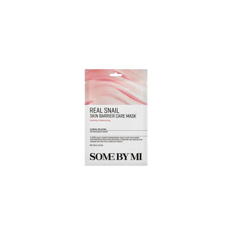 SOME BY MI – Real Snail Skin Barrier Care Mask – 1pc