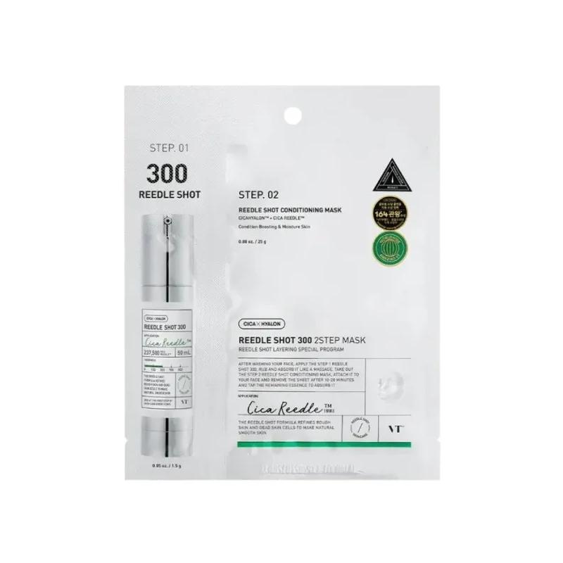 VT Cosmetics – Reedle Shot 300 2-Step Mask, 1pc