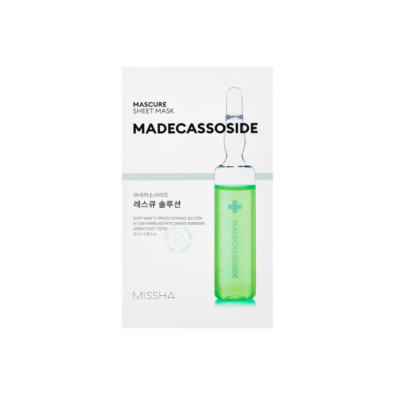 MISSHA – Mascure Solution Sheet Mask, Madecassoside, 28ml
