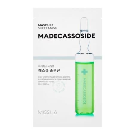 MISSHA – Mascure Solution Sheet Mask, Madecassoside, 28ml