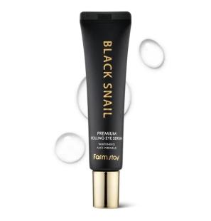 Farmstay – Black Snail Premium Rolling Eye Serum, 25ml