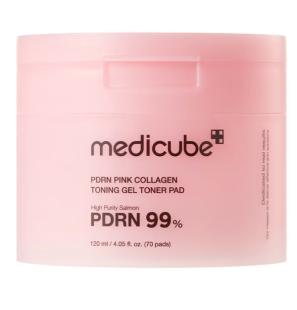 Medicube – PDRN Pink Collagen Toning Gel Toner Pad, 120ml (70pcs)