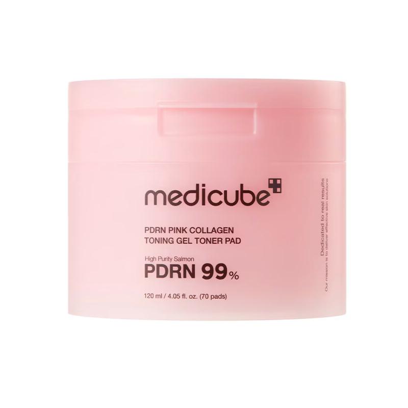 Medicube – PDRN Pink Collagen Toning Gel Toner Pad, 120ml (70pcs) Medicube – PDRN Pink Collagen Toning Gel Toner Pad, 120ml (70pcs)