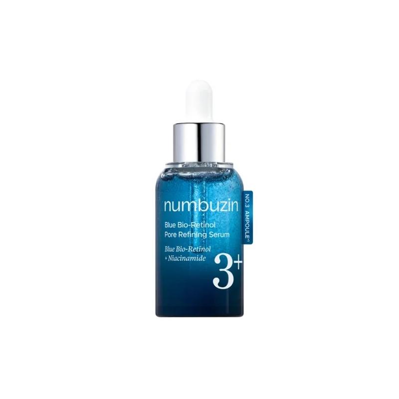 Numbuzin – No.3 Blue Bio-Retinol Pore Refining Serum – 30ml