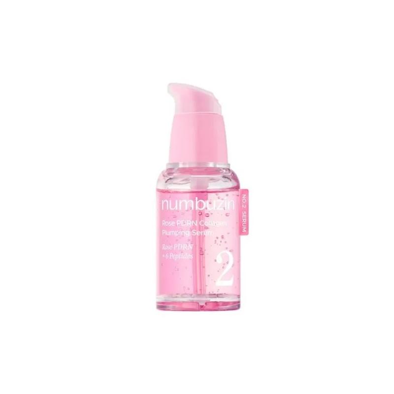 Numbuzin – No.2 Rose PDRN Collagen Plumping Serum, 30ml